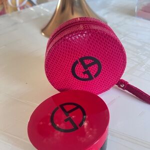 2Pc Giorgio Armani foundation case set